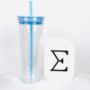 LIVE CLAIM ONLY • Build your own Artistic Snow Globe Tumbler 24oz