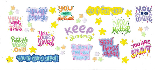KEEP GOING • UV DTF Wrap