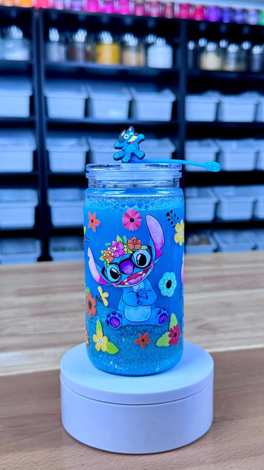 PLAYITA • Artistic Snow Globe Tumbler 16oz