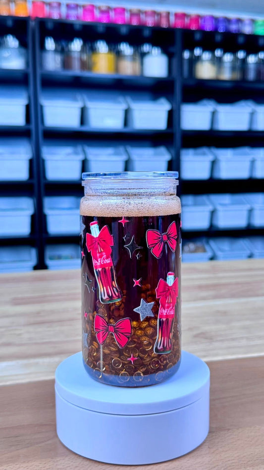 SODA • Artistic Snow Globe Tumbler 16oz