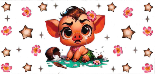 BABY PIG • UV DTF Wrap