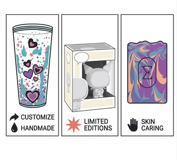 LIVE CLAIM ONLY • BUNDLE: Snow Globe Cup, Pop & Artisan Soap