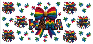MAMA AUTISM • UV DTF Wrap