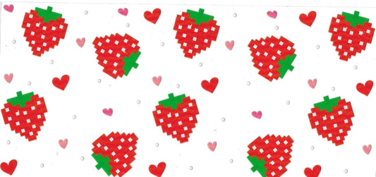 STRAWBERRIES • UV DTF Wrap