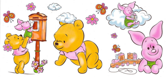 BABIE BEAR & PIG • UV DTF Wrap