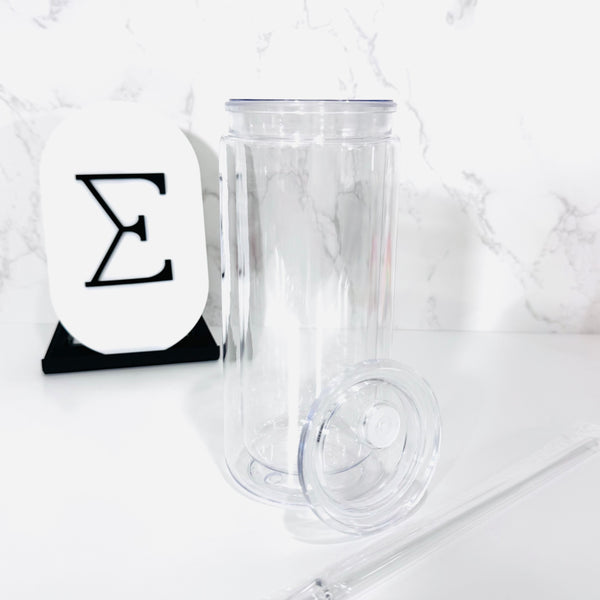 snow globe tumbler