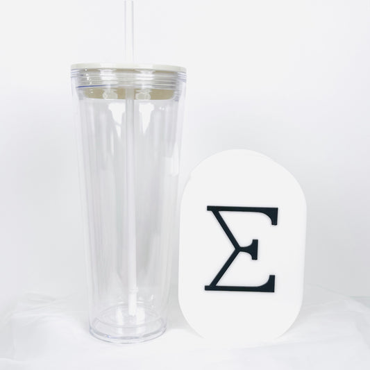 LIVE CLAIM ONLY • Build your own Artistic Snow Globe Tumbler 24oz