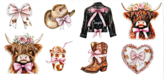 COWGIRL • UV DTF Wrap