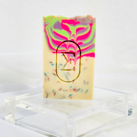 PONCHE TROPICAL • Skinny Tall Style Soap Bar