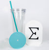 LIVE CLAIM ONLY • Build your own Artistic Snow Globe Tumbler 24oz