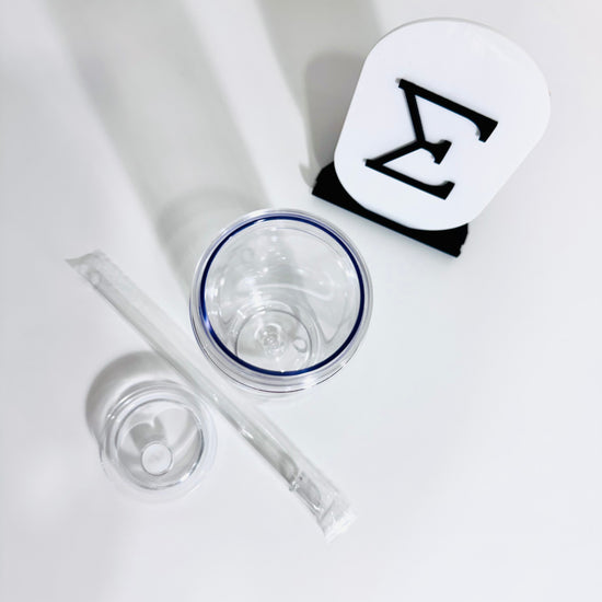 snow globe tumbler