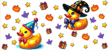 HALLOWEEN DUCKS • UV DTF Wrap