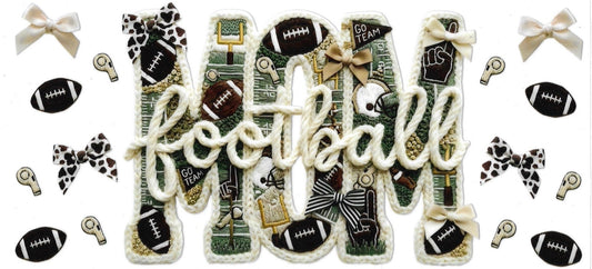 Football Mom • UV DTF Wrap