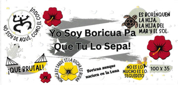 YO SOY BORICUA PA’ QUE TU LO SEPA! • UV DTF Wrap