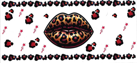 CHEETAH LIP • UV DTF Wrap