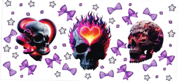 SKULLS • UV DTF Wrap