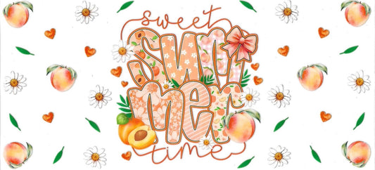 SUMMER TIME & PEACHES • UV DTF Wrap