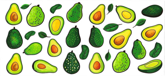 AVOCADO • UV DTF Wrap