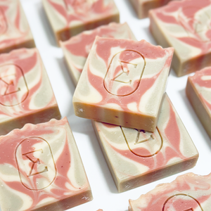 ALOE VERA + Rose & Green Clay Citric Soap Bar