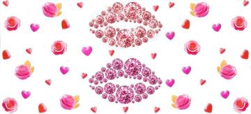 DIAMOND LIPS • UV DTF Wrap