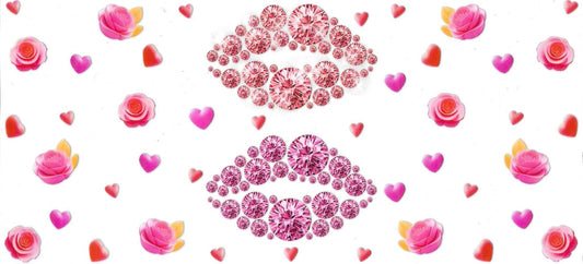 DIAMOND LIPS • UV DTF Wrap