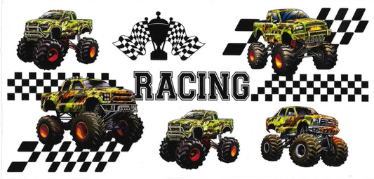 RACING TRUCKS • UV DTF Wrap