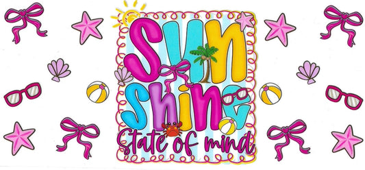 SUNSHINE state of mind • UV DTF Wrap