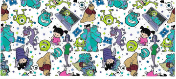 Monster friends • (DOUBLE SIDE) • UV DTF Wrap