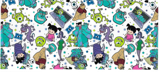 Monster friends • (DOUBLE SIDE) • UV DTF Wrap