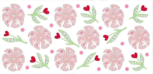MONTERA PLANT PINK • UV DTF Wrap