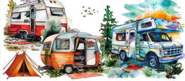 CAMPERS DOUBLE SIDED • UV DTF Wrap