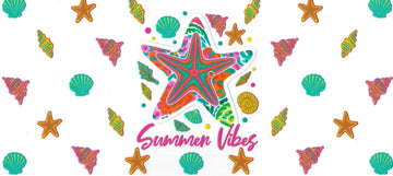 Summer Vibes (DOUBLE SIDE) • UV DTF Wrap