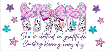 MOM quote • UV DTF Wrap