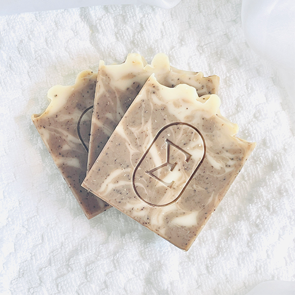 COFFEE + OAK + BERGAMOT EXFOLIANT Artisan Soap