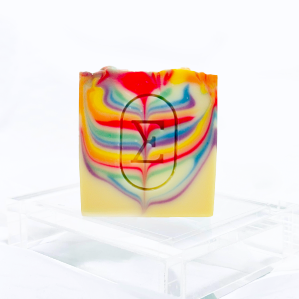 tropical fruits artisan soap