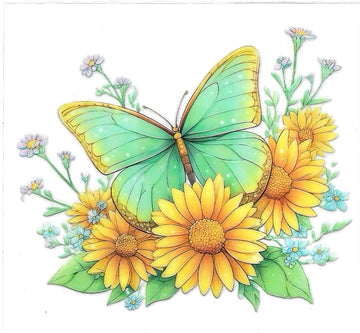 BUTTERFLY • UV DTF DECAL