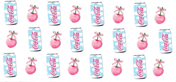 PINK CHERRY & SODA • UV DTF Wrap