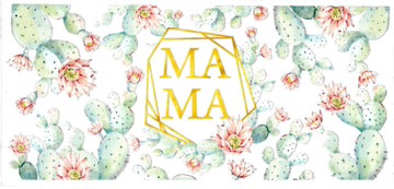 MAMA, cactus • UV DTF Wrap