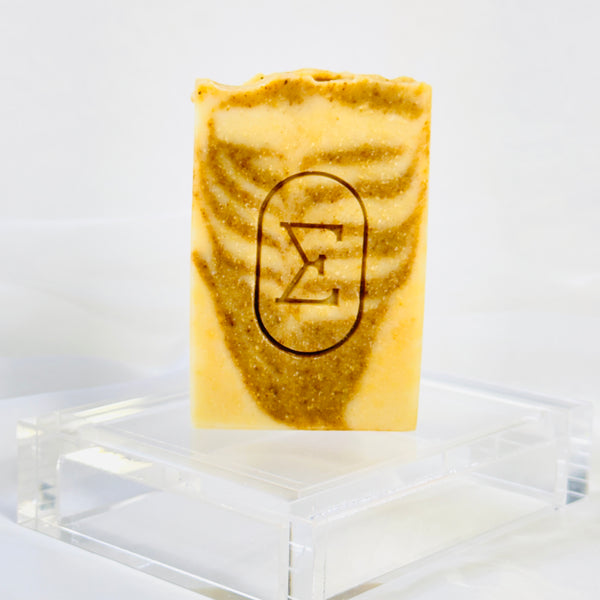 SWEET OAK & ROSE petals • Honey + Colloidal Oatmeal Exfoliant | unscented Soap Bar