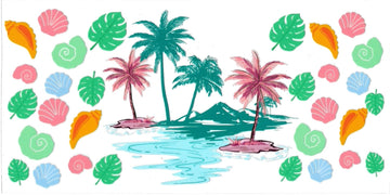 ISLAND • UV DTF Wrap