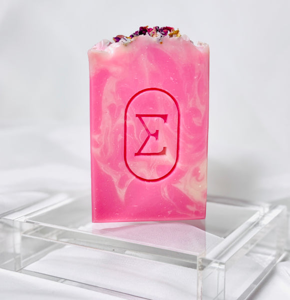 jabon artesanal de rosas