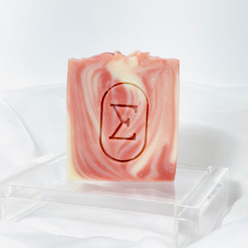 ALOE VERA & ROSE CLAY Artisan Soap Bar • unscented
