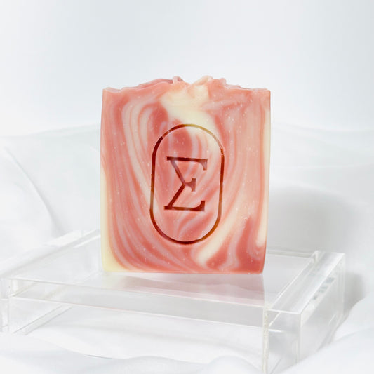 ALOE VERA & ROSE CLAY Artisan Soap Bar • unscented