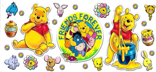 BEAR FRIENDS FOREVER • UV DTF Wrap