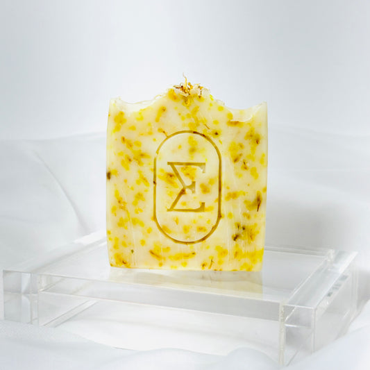 CALENDULA & ALOE VERA Artisan Soap Bar • unscented