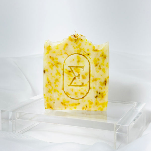CALENDULA & ALOE VERA Artisan Soap Bar • unscented
