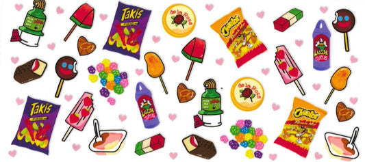 MEXICAN CANDIES • UV DTF Wrap