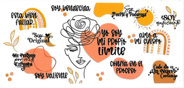 YO SOY MI PROPIO LÍMITE • UV DTF Wrap