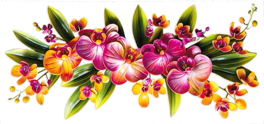 ORCHIDS PLANT • UV DTF Wrap
