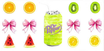 SODA & FRUITS • UV DTF Wrap